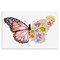 Stupell Industries Butterfly Floral Bouquet Wing Wall Plaque Art